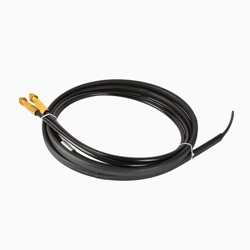 Weiye 3-meter Dual wire feeding hose - (graphite)