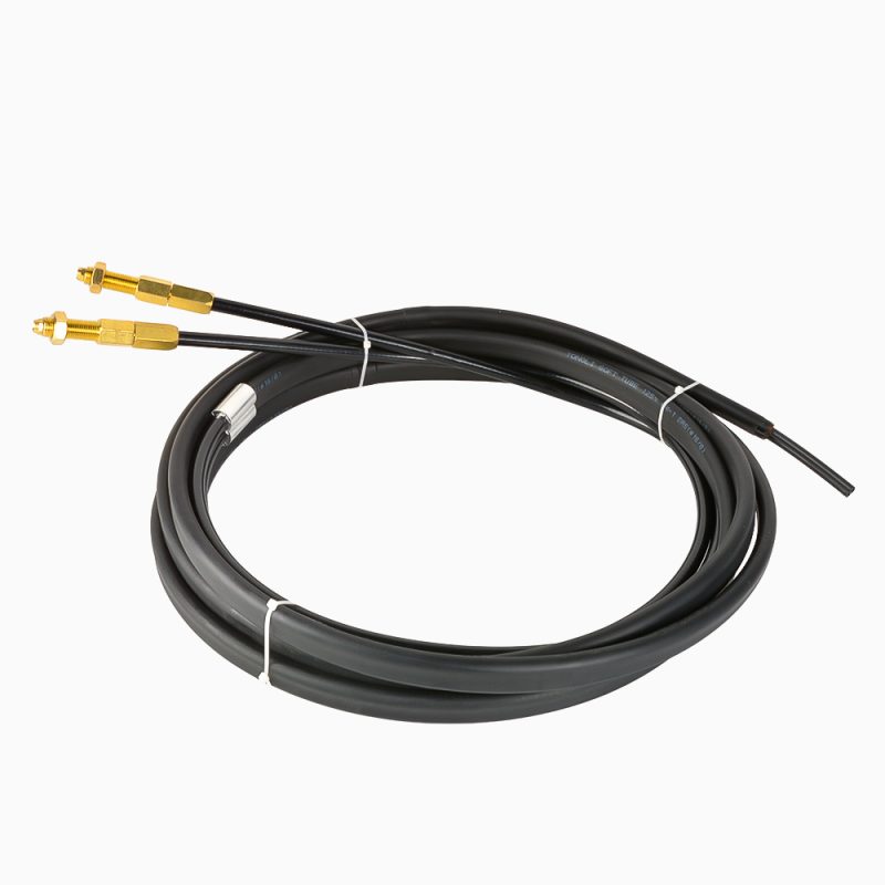 Weiye 5-meter Dual wire feeding hose - (graphite)