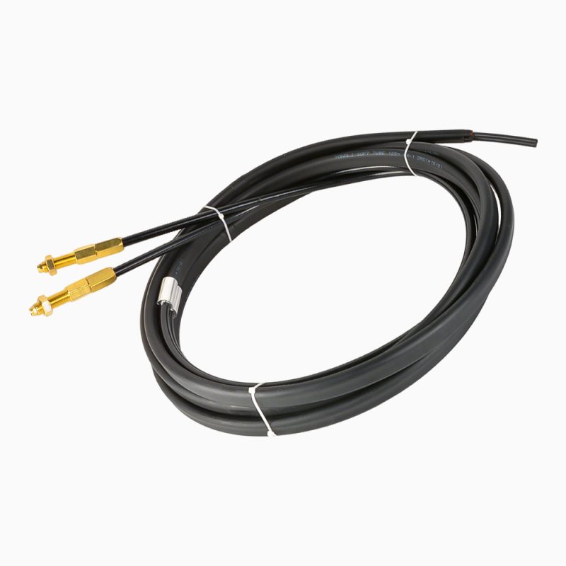 Weiye 5-meter Dual wire feeding hose - (graphite) - 图片 2