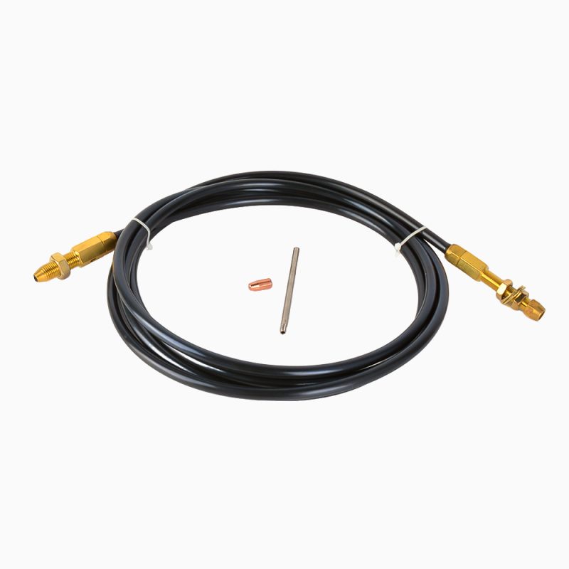 Weiye 3-meter filament delivery hose - (graphite)