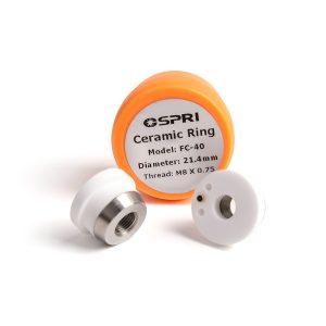FC-40 Ospri Brand Original Laser Cutting Spare Parts Laser Ceramic Ring for Ospri Laser Cutting Head D21.4 M8 H13