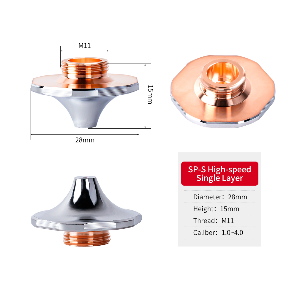 SP-S D28 H15 M11 Laser Nozzle - 图片 5