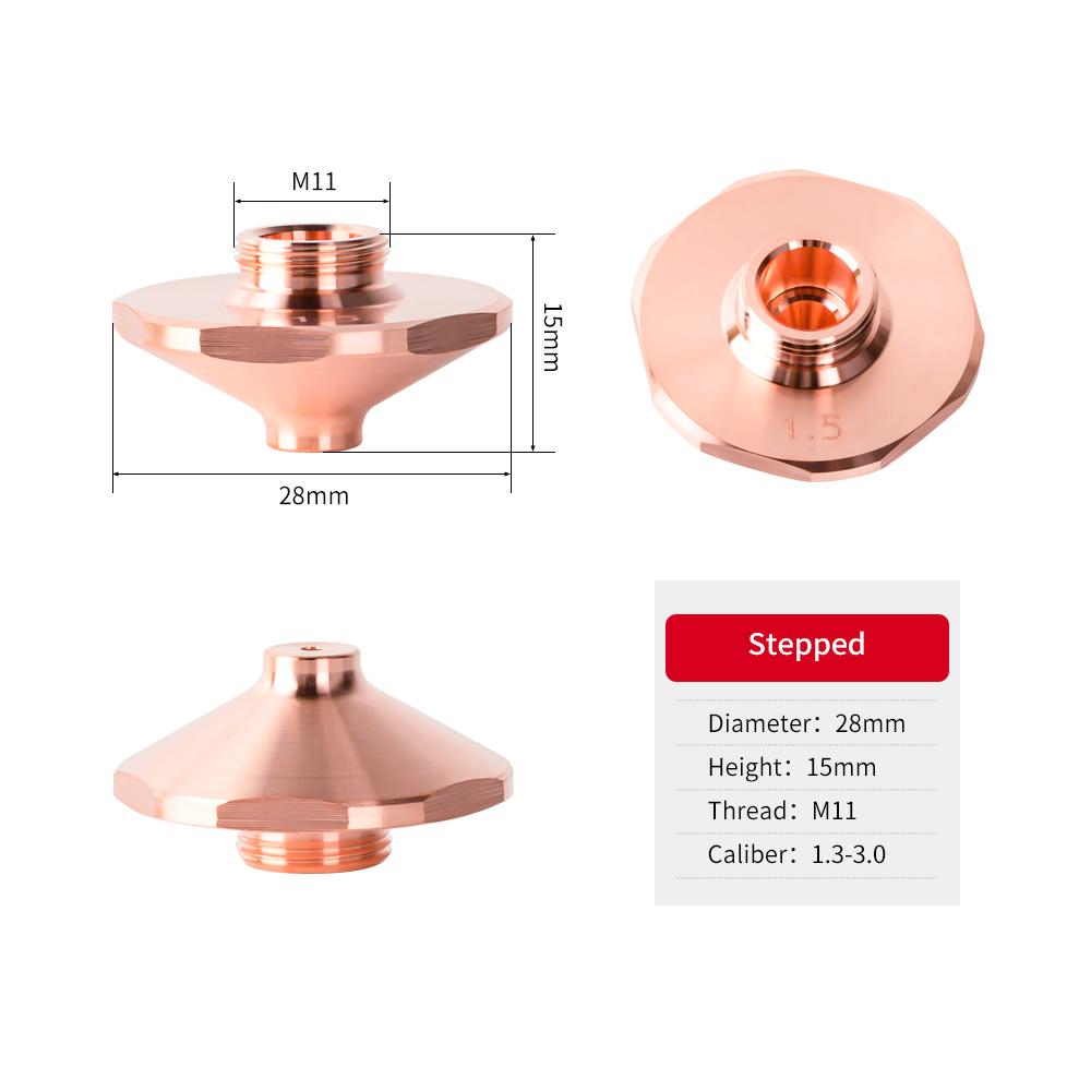 D28 H15 M11 Laser Nozzle - 图片 6