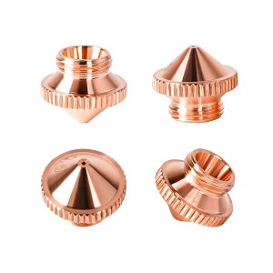 D12 H10 M8 Laser Nozzle - Standard Copper Nozzle for Fiber Laser Cutting | ZNK LASER